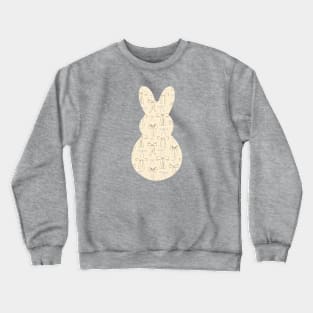 Bunny Peep with Bows Crewneck Sweatshirt